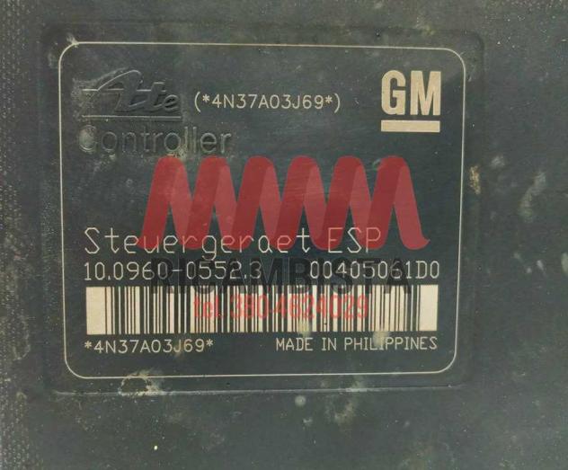 10096005523 Opel Astra centralina gruppo pompa ABS
