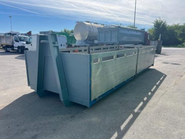 CONTAINER SCARRABILE USATO A PIANALE CON SPONDE rif. 23825145