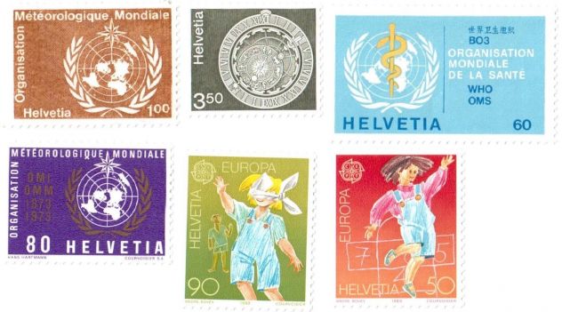 Francobolli da collezione Svizzera - Foto 9