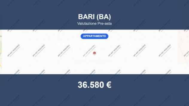 Immobile in asta di 51 m² in vendita a Bari