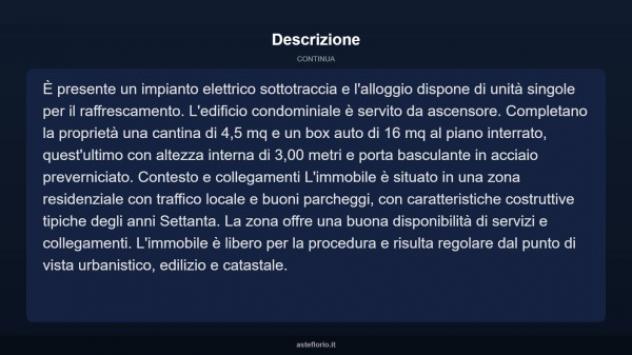 Immobile in asta di 110 m² con più di 5 locali e box auto in vendita a Novi Ligure - Foto 13
