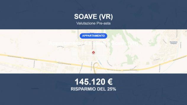 Immobile in asta di 130 m², box auto in vendita a Soave