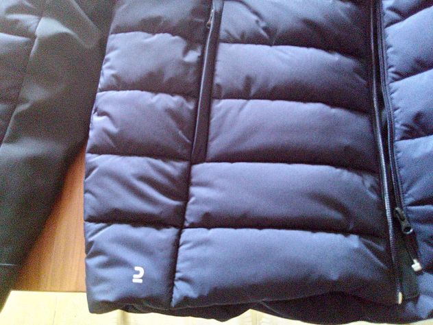 Giacca a vento blu scuro uomo -Taglia XL-Giubbotto invernale - Foto 5