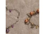 BRACCIALETTI CON CIONDOLI PENDENTI 2 pz.