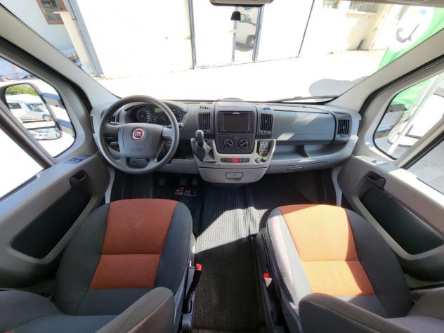 CAMPER RIMOR DUCATO MANSARDATO MATRIMONIALE GARAGE 6 POSTI GANCIO TRAINO GENERALI CAMPER - Foto 9