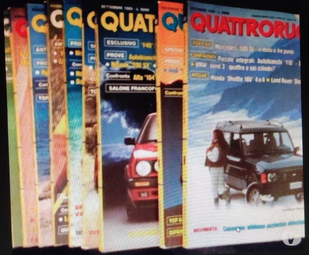 Quattroruote anno 1989.