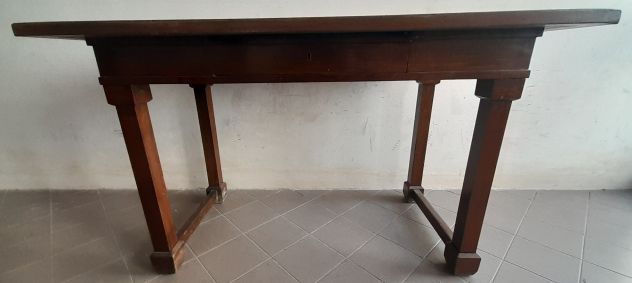 Tavolo Antico in Noce Massello XVIII secolo pezzo unico da valorizzare. - Foto 2