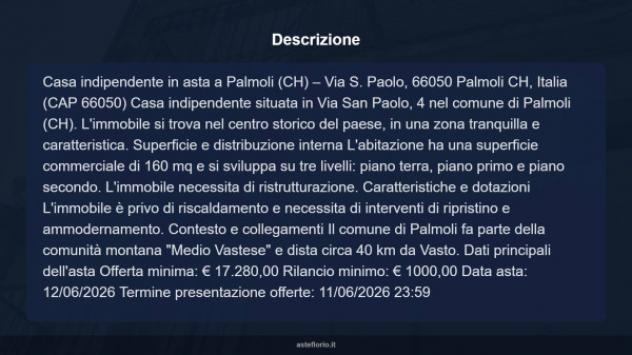 Immobile in asta di 160 m² in vendita a Palmoli - Foto 17