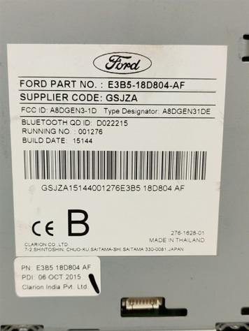 AUTORADIO FORD Ka Ka+ Serie E3B5-18D804-AF BIKE (1620) - Foto 4