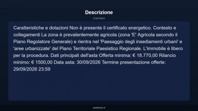 Immobile in asta di 71 m² in vendita a Civitella San Paolo - Foto 5