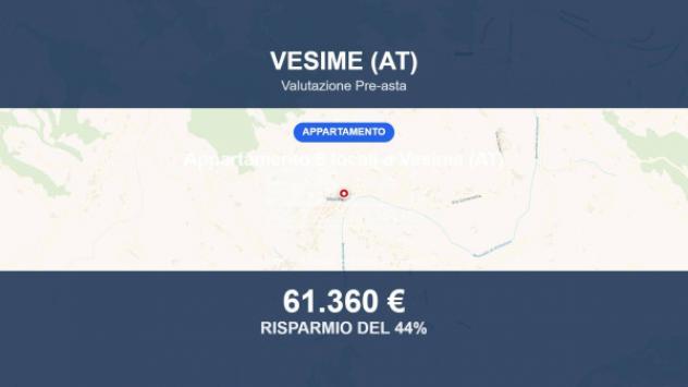 Immobile in asta di 243 m², box auto in vendita a Vesime