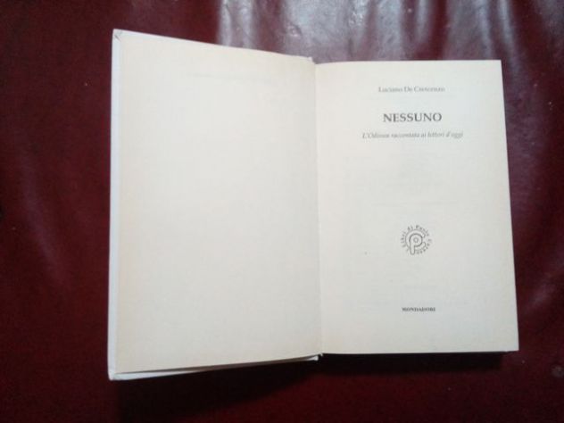 Libro: Nessuno - Luciano de Crescenzo - Foto 5