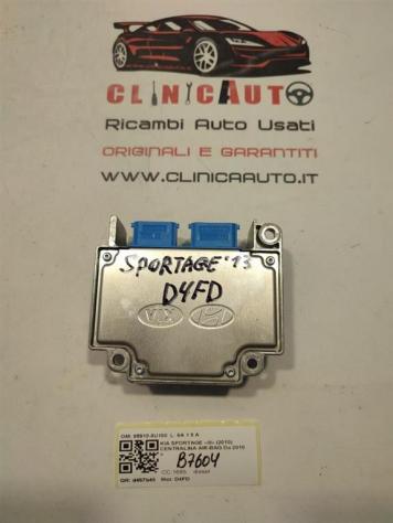 CENTRALINA AIRBAG KIA Sportage Serie 95910-3U100 D4FD (1016) - Foto 4