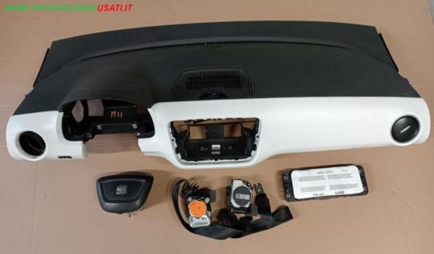 DISPOSITIVO AIRBAG AIR VOLANTE SP.VIOLA PASS.SPINA BIANCA 2CINTURE 5P ABBINATO A CRUSCOTTO Carrozzeria Sicurezza Airbag Air-bag guidatore SEAT - M