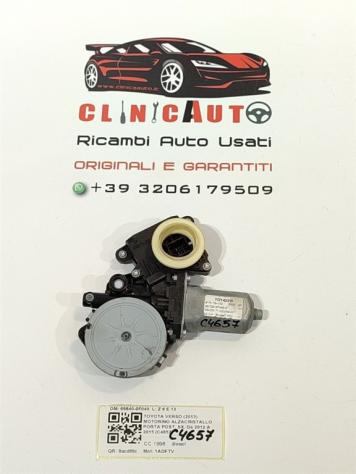 MOTORINO ALZAVETRO POSTERIORE SINISTRO TOYOTA Verso S (P120) 69840-0F040 1ADFTV (1016)