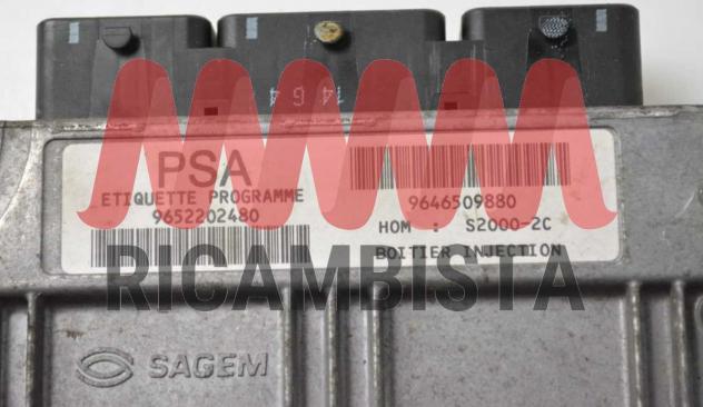 9646509880 9652202480 Citroen Xsara 1.4 centralina motore Sagem - Foto 2