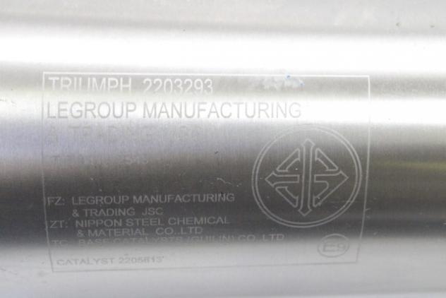 TRIUMPH SPEED TWIN 900 T2204415 SILENZIATORE DI SCARICO SINISTRA 21 - 24 LEFT SILENCER T2203293 - Foto 7