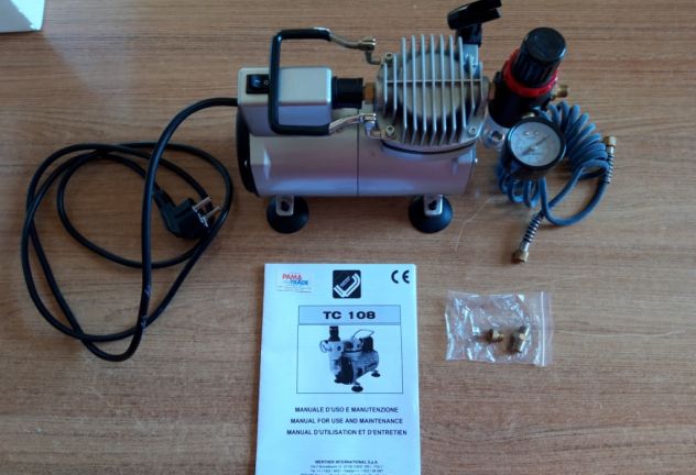 Mini Compressore + Aerografo - Foto 3