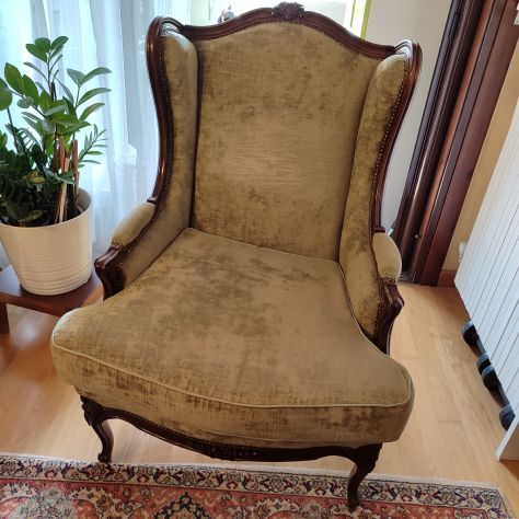 POLTRONE "BERGERE" STILE CLASSICO ANTICO - Foto 4