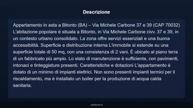 Immobile in asta di 50 m² in vendita a Bitonto - Foto 16