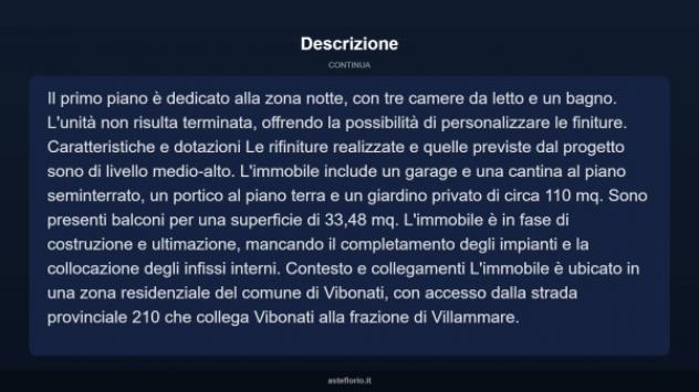 Immobile in asta di 225 m² con più di 5 locali e box auto in vendita a Vibonati - Foto 15