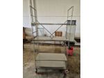SCAFFALE INOX CARRELLATO USATO