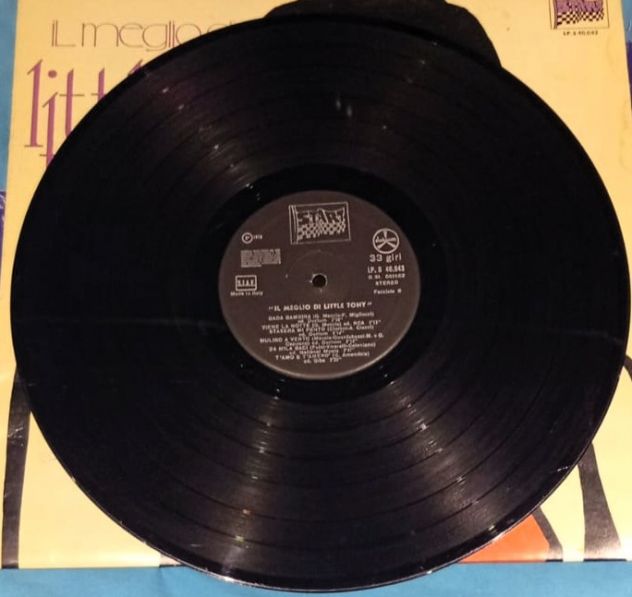 Vinile 33 giri Il meglio di Little Tony - Foto 3