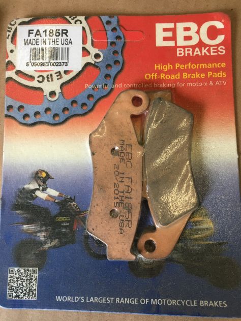 Pastiglie Freni Anteriori e Posteriori NUOVE HONDA CR 250 Cross 2003 - Foto 3
