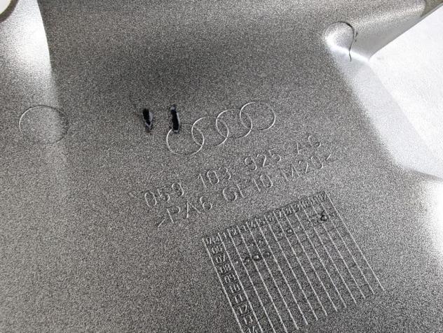 059103925AG RIVESTIMENTO COVER COPRI MOTORE AUDI A4 3.0 D 176KW (2008) RICAMBIO USATO - Foto 5