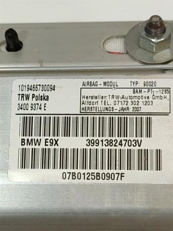 AIRBAG PASSEGGERO BMW Serie 3 E92 Coupé 39913824703V N47D20C (0610) - Foto 3