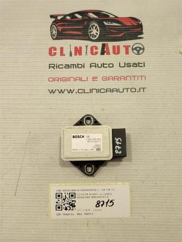 SENSORE IMBARDATA TOYOTA Auris Serie (E150) 89183-06010 0265005650 (0712)
