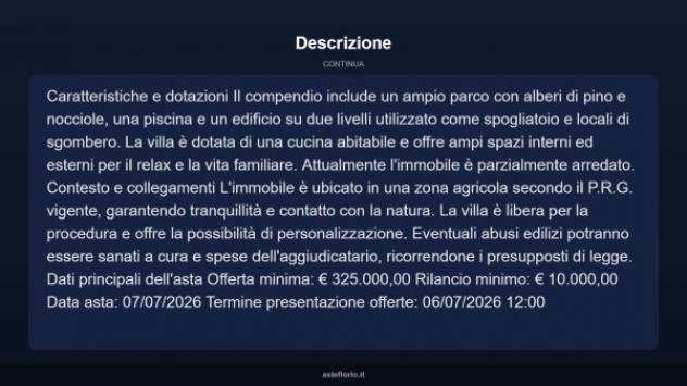 Immobile in asta di 400 m² con più di 5 locali in vendita a Soriano nel Cimino - Foto 4