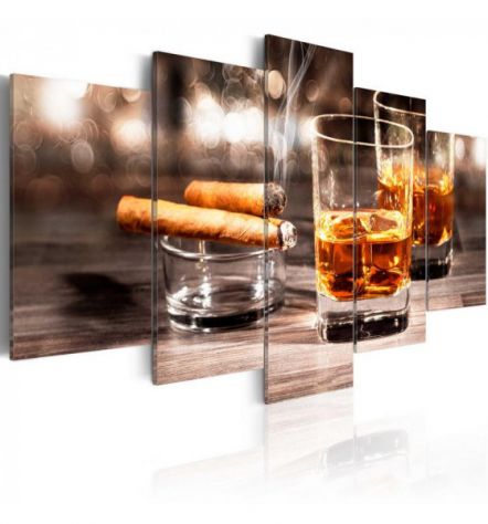 Quadro Al Bar Cm. 100X50 E 200x100 - ARREDALACASA