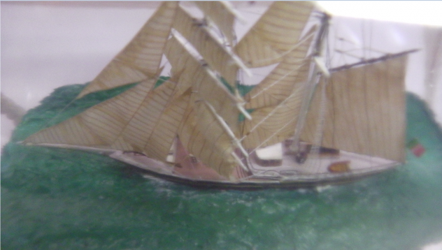 Modellino Nave Italia nave in bottiglia. - Foto 6