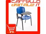 Sedie, Poltroncine Conferenza Ufficio con Scrittoio Ribaltina per le sale d &hellip;