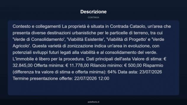Immobile in asta di 2869 m² in vendita a Gualtieri Sicaminò - Foto 13