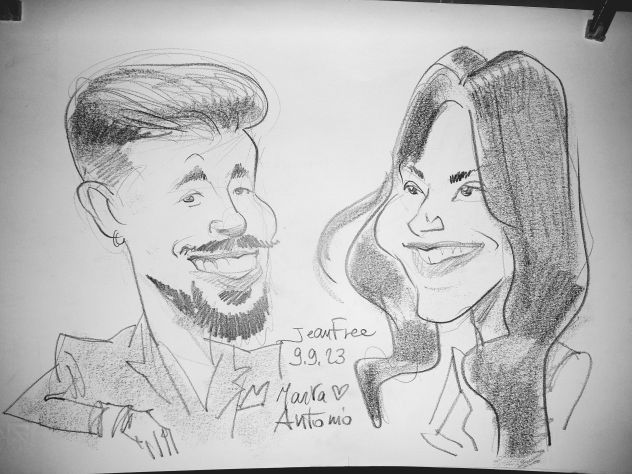 Caricature per matrimoni ed eventi. - Foto 5