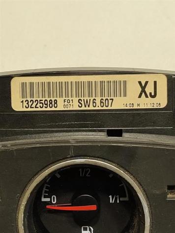 QUADRO STRUMENTI OPEL Zafira B 13225988 XJ Z19DT (0508) - Foto 2