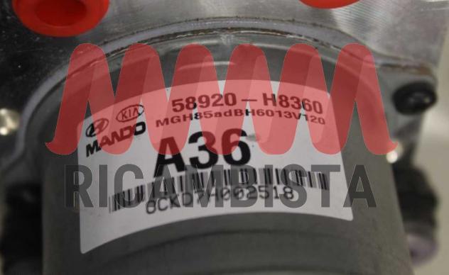 58920H8360 Kia Stonic centralina ABS gruppo pompa Mando