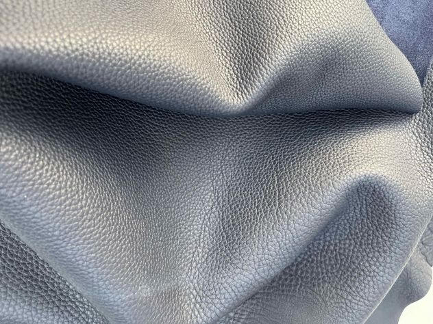 Pelle vitello bottalato bleu – BB2