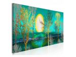 Quadro Col Mare Tra Gli Alberi ARREDALACASA
