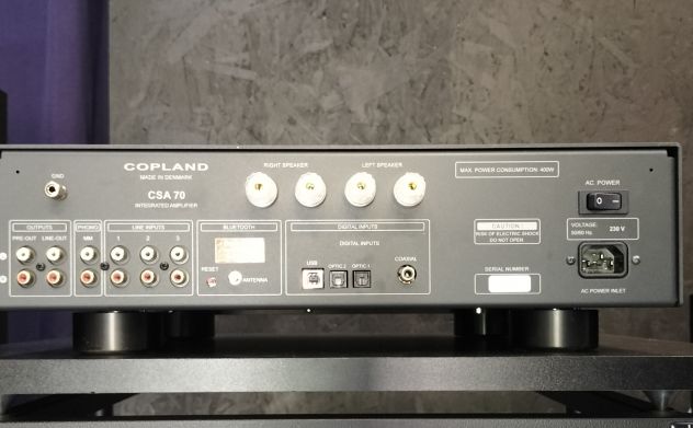 COPLAND CSA70 amplificatore integrato - Foto 4