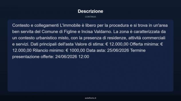 Immobile in asta di 20 m² in vendita a Figline e Incisa Valdarno - Foto 5