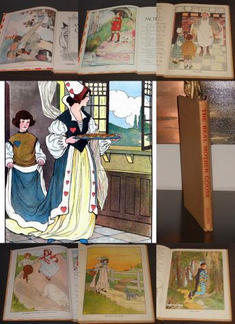 THE REAL MOTHER GOOSE, illustrated by BLANCHE FISHER WRIGHT, London 1961. - Foto 3