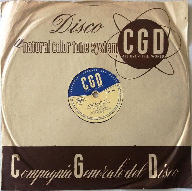 5 Dischi 78rp da 1952 a 1956 di Teddy Reno e R. Carosone. Vendo anche singolo - Foto 10