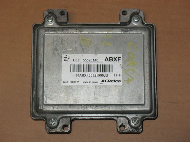 55598146 ECU CENTRALINA MOTORE OPEL CORSA ASTRA E83 ABXF 12642927 55598146ABXF - Foto 3