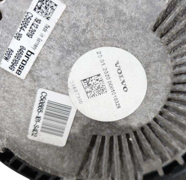 VENTOLA RAFFREDDAMENTO MOTORE VOLVO XC60 Serie 31657360 D4204T14 Diesel 2000 (17) - Foto 13