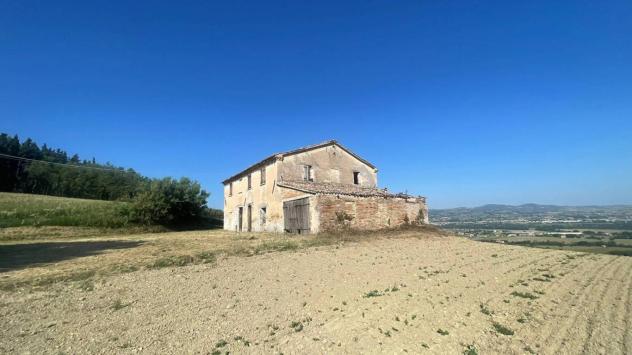 CERBARA: Nelle dolci colline di cerbara, in posizione riservata e panoramica, proponiamo in vendita un caratteristico casale marchigiano indipendente - Foto 2