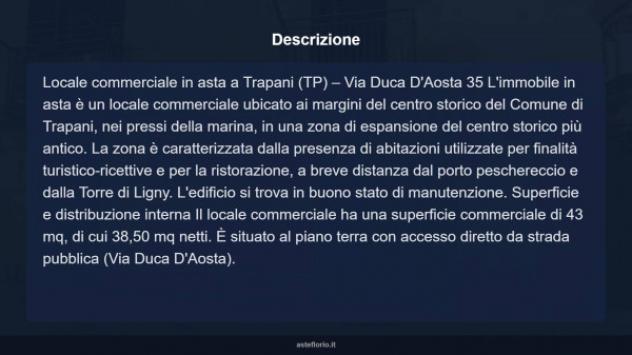 Immobile in asta di 43 m² in vendita a Trapani - Foto 4