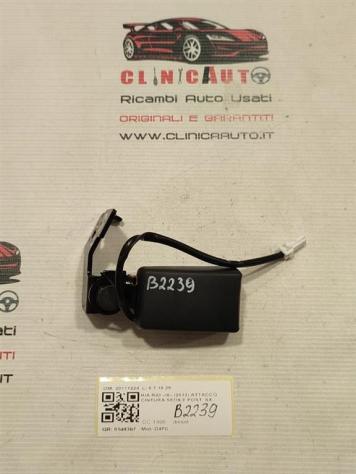 AGGANCIO CINTURA DI SICUREZZA POSTERIORE KIA Rio 4° Serie 20111224 (11)
